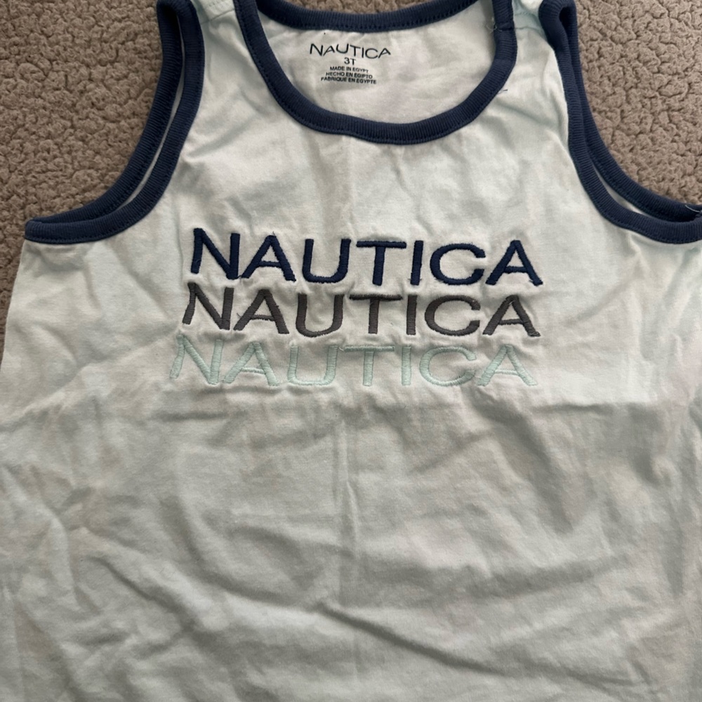 Blue Nautica Tank Top